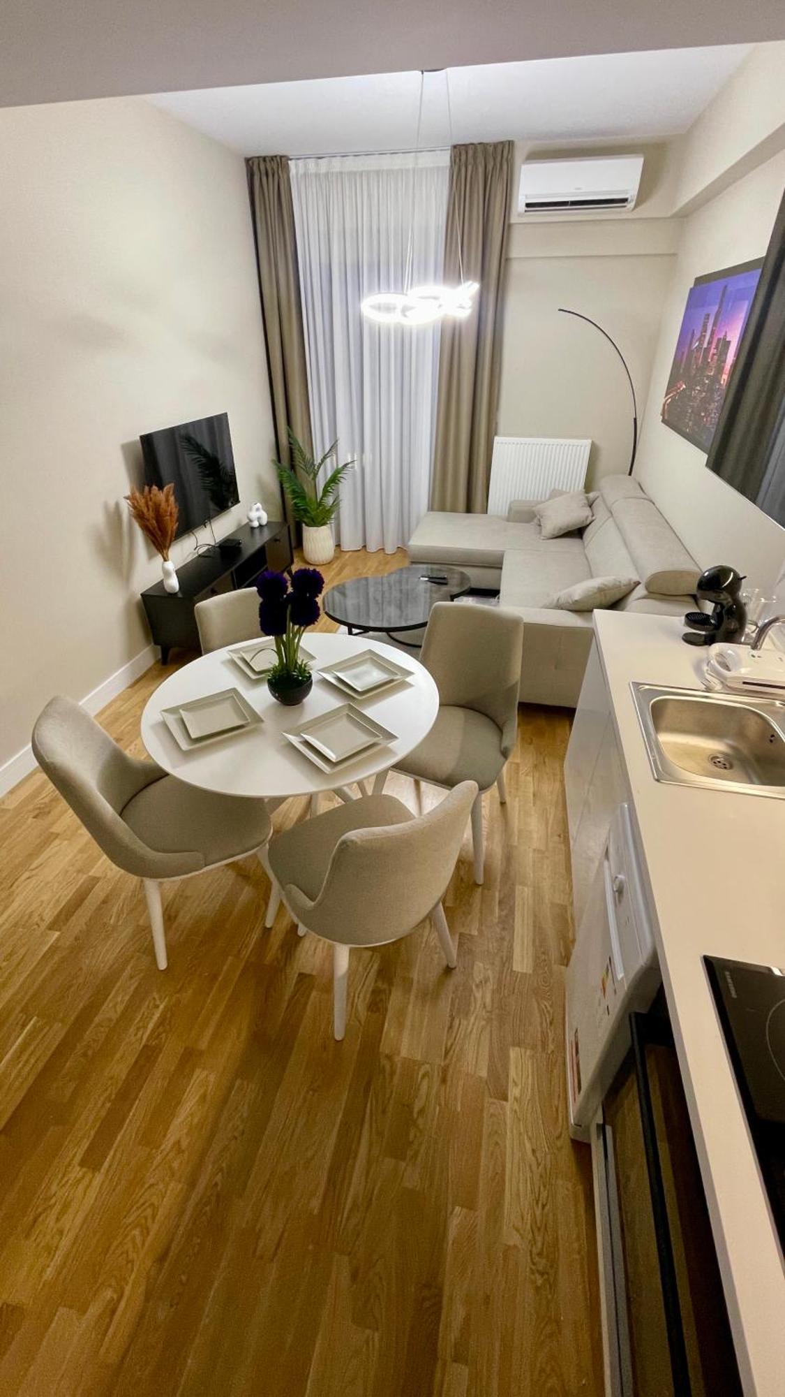 Diamond Of Skopje Luxury Apartment 18Th Floor 외부 사진